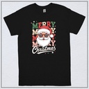 Merry Christmas Santa Retro