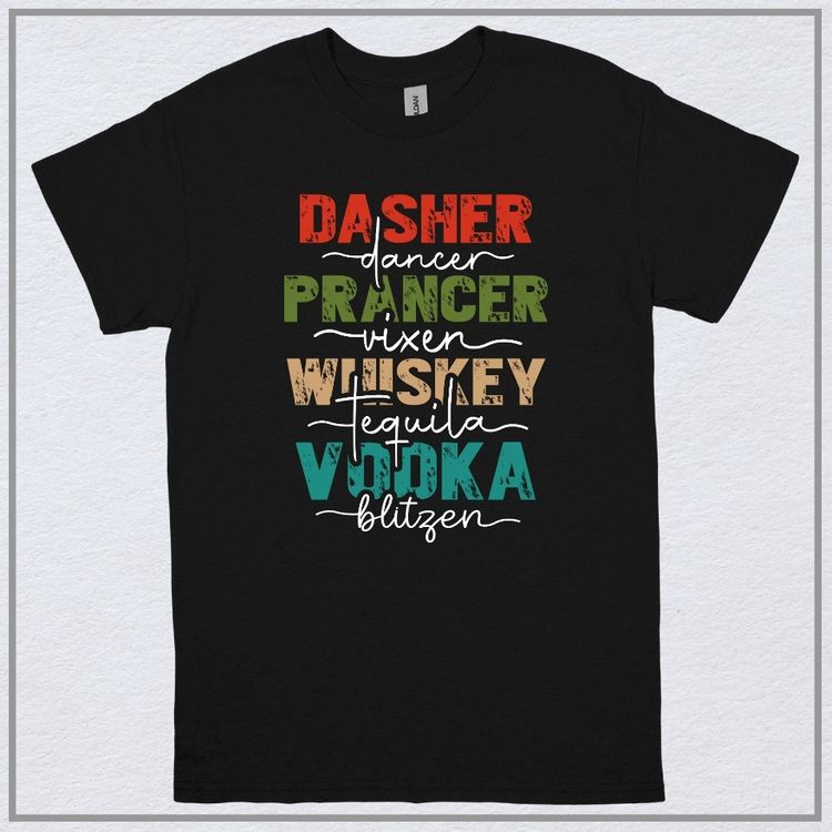 Dancer, Prancer, Whiskey, Vodka