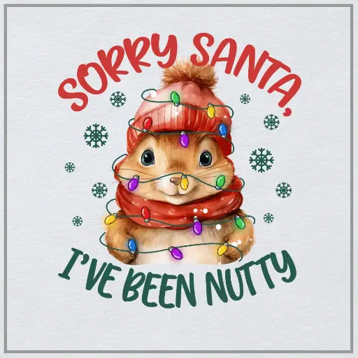 Sorry Santa, I've been nutty
