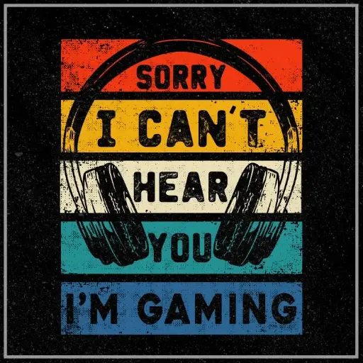 Sorry I can't Hear You, I'm Gaming